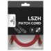 Патч-корд 0.5м S/FTP Cat 6A CU LSZH red Cablexpert (PP6A-LSZHCU-R-0.5M)