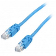 Патч-корд 0.5м UTP cat 6 CCA blue Cablexpert (PP6U-0.5M/B)