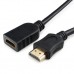 Кабель мультимедійний HDMI male to female 0.5m Cablexpert (CC-HDMI4X-0.5M)