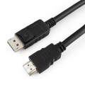 Кабель мультимедийный Display Port to HDMI 5.0m Cablexpert (CC-DP-HDMI-5M)