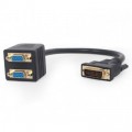 Разветвитель Cablexpert A-DVI-2VGA-01