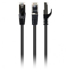 Патч-корд 3м S/FTP CU cat 6A Cablexpert (PP6A-LSZHCU-BK-3M)