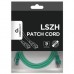 Патч-корд 3м S/FTP Cat 6A CU LSZH green Cablexpert (PP6A-LSZHCU-G-3M)