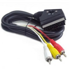 Кабель мультимедійний RCA - SCART, 1.8 m Cablexpert (CCV-519-001)