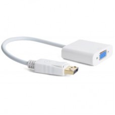 Переходник DisplayPort to VGA Cablexpert (A-DPM-VGAF-02-W)