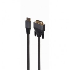 Кабель мультимедійний HDMI to DVI 1.8m 18+1pin, 4K 30Hz Cablexpert (CC-HDMI-DVI-4K-6)