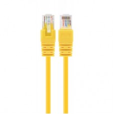 Патч-корд 0.25м UTP cat 6 CCA yellow Cablexpert (PP6U-0.25M/Y)