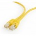 Патч-корд 0.25м UTP cat 6 CCA yellow Cablexpert (PP6U-0.25M/Y)