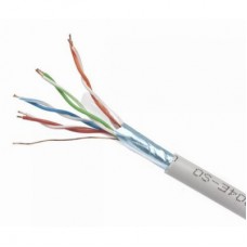 Кабель сетевой Cablexpert FTP 305м, cat.5e, 4 пары, 0,48 мм, многожильный, CU (FPC-5004E)