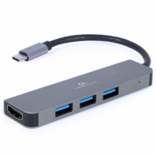 Концентратор Cablexpert USB-C 2-in-1 (A-CM-COMBO2-01)