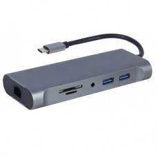 Концентратор Cablexpert USB-C 7-in-1 (A-CM-COMBO7-01)