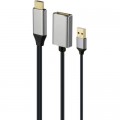 Переходник Cablexpert HDMI to DisplayPort 4K 60Hz (A-HDMIM-DPF-02)