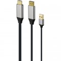 Переходник Cablexpert HDMI to DisplayPort 4K 60Hz 2m (A-HDMIM-DPM-01)