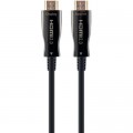 Кабель мультимедийный HDMI to HDMI 10.0m AOC V.2.0, 4K 60Hz Gold Cablexpert (CCBP-HDMI-AOC-10M-02)