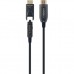 Кабель мультимедийный HDMI to HDMI 30.0m AOC V.2.0, 4K 60Hz Gold Cablexpert (CCBP-HDMID-AOC-30M)