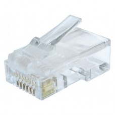 Коннектор RJ45 cat.6 UTP 8P8C * 100 (позолоч. конт.) Cablexpert (LC-8P8C-002/100)