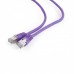 Патч-корд 0.5м FTP cat 6 CCA violet Cablexpert (PP6-0.5M/V)