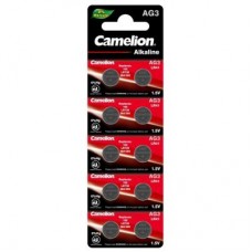 Батарейка AG3 / LR736 / LR41 / V3GA Alkaline * 10 Camelion (AG3-BP10)