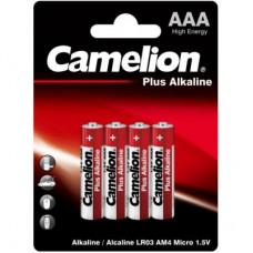 Батарейка Camelion AAA LR03 Plus Alkaline * 4 (LR03-BP4)