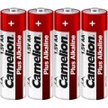 Батарейка Camelion AA LR6 Plus Alkaline (Shrink) * 4 (LR6-SP4)