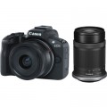 Цифровий фотоапарат Canon EOS R50 RF-S 18-45 IS STM + RF-S 55-210 IS STM Black (5811C034)