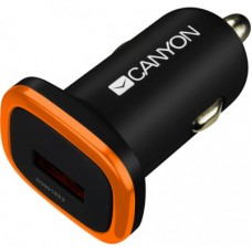 Зарядний пристрій Canyon Universal 1xUSB car adapter (CNE-CCA01B)