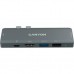 Концентратор Canyon 1*Type C PD100W+2*HDMI+1*USB3.0+1*USB2.0+1*SD+1*TF (CNS-TDS05B)