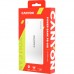 Батарея универсальная Canyon PB-108 10000mAh, Input 5V/2A, Output 5V/2.1A(Max), white (CNE-CPB1008W)