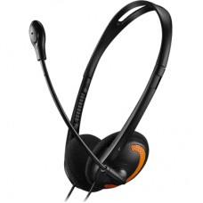 Наушники Canyon HS-01 Black-Orange (CNS-CHS01BO)