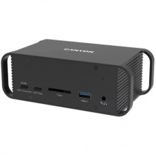 Порт-репликатор Canyon Docking Station with 14 ports, with Type C female*4, USB3.0*2, USB2.0*2 (CNS-HDS95ST)