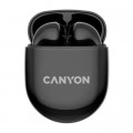 Навушники Canyon TWS-6 Black (CNS-TWS6B)