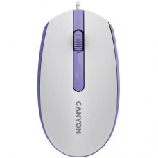 Мишка Canyon M-10 USB White Lavender (CNE-CMS10WL)
