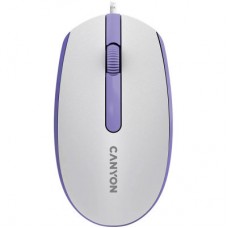 Мишка Canyon M-10 USB White Lavender (CNE-CMS10WL)