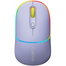 Мышка Canyon MW-22 Dual Band RGB Wireless Mountain Lavender (CNS-CMSW22ML)