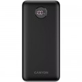 Батарея універсальна Canyon PB-2002 20000mAh, PD/20W, QC/3.0/22.5W, Black (CNE-CPB2002B)