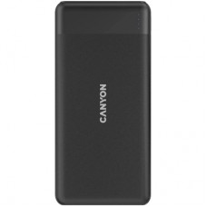 Батарея универсальная Canyon PB-109 10000 mAh PD/18W QC/3.0/20W Black (CNE-CPB1009B)