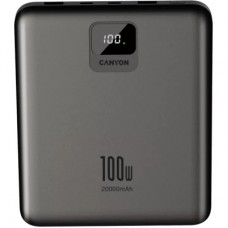 Батарея универсальная Canyon PB-2008 20000mAh PD/100W Q.C/3.0 (CNE-CPB2008DG)