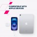 Дата кабель USB-C to USB-C 2.0m CC100SC 100W 2m White Canyon (CNS-CC100SC20W)