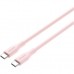 Дата кабель USB-C to USB-C 1.0m CC60SC10 60W Silicon Pink Sand Canyon (CNS-CC60SC10PS)