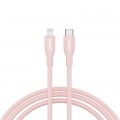 Дата кабель USB-C to Lightning 1.0m CLNM60 C-L 60W MFI Silicon Pink Canyon (CNS-CLNM60SC10PS)