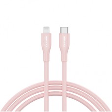 Дата кабель USB-C to Lightning 1.0m CLNM60 C-L 60W MFI Silicon Pink Canyon (CNS-CLNM60SC10PS)