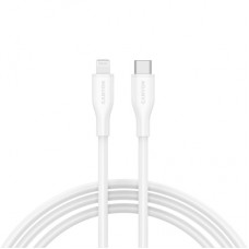 Дата кабель USB-C to Lightning 1.0m CLNM60 C-L 60W MFI Silicon White Canyon (CNS-CLNM60SC10W)