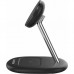 Зарядное устройство Canyon wireless charger WCS-205 15W Qi2 2in1 w/o adapter Black (CNS-WCS205BW/A)
