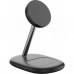 Зарядное устройство Canyon wireless charger WCS-205 15W Qi2 2in1 w/o adapter Black (CNS-WCS205BW/A)