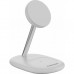Зарядное устройство Canyon wireless charger WCS-205 15W Qi2 2in1 w/o adapter White (CNS-WCS205WW/A)