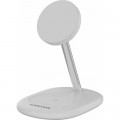 Зарядное устройство Canyon wireless charger WCS-205 15W Qi2 2in1 White (CNS-WCS205W)