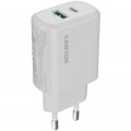 Зарядное устройство Canyon OnCharge 250 25W 1xPD 1xQC EU White (CNE-CHA250-21)