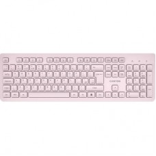 Клавиатура Canyon HKB-W01 Silent Wireless UA Beige (CNS-HKBW01BG)