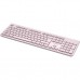 Клавиатура Canyon HKB-W01 Silent Wireless UA Beige (CNS-HKBW01BG)