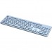 Клавиатура Canyon HKB-W01 Silent Wireless UA Blue (CNS-HKBW01BL)